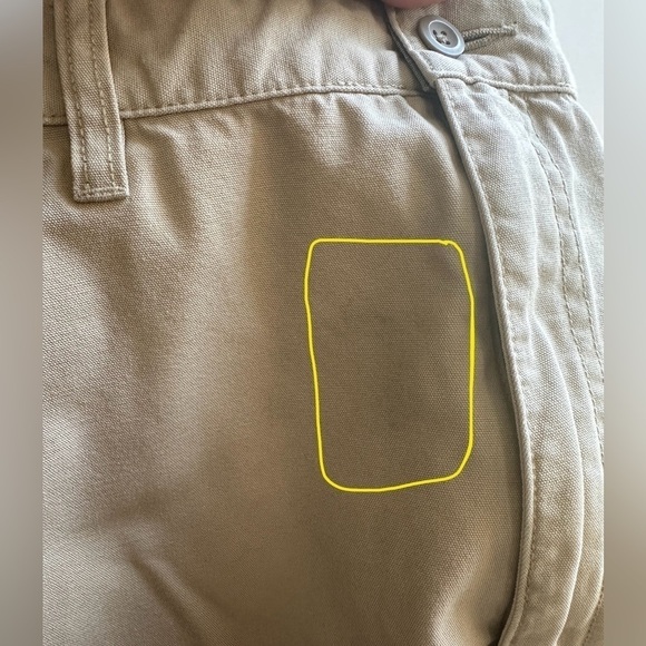 TOMMY HILFIGER VINTAGE LATE 90's CARGO SHORTS BEIGE - 32 - Picture 14 of 14